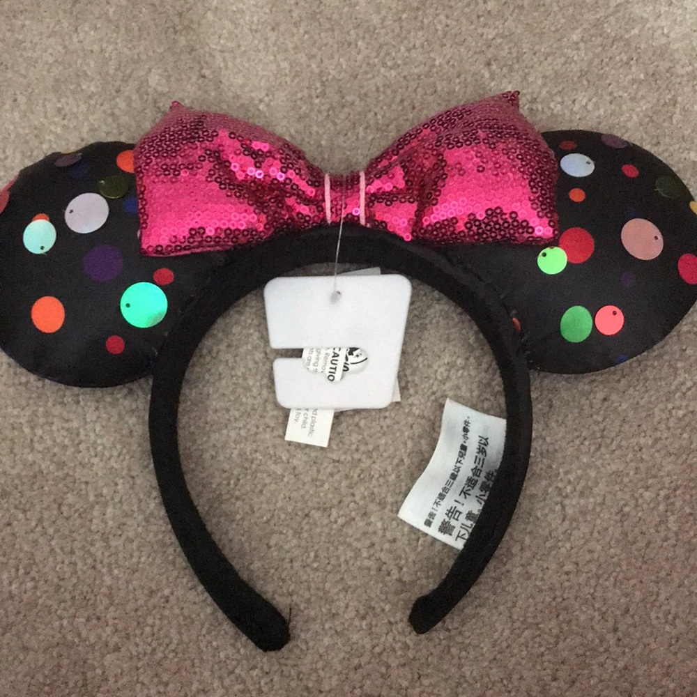 Disney parks Polka dot Minnie ears